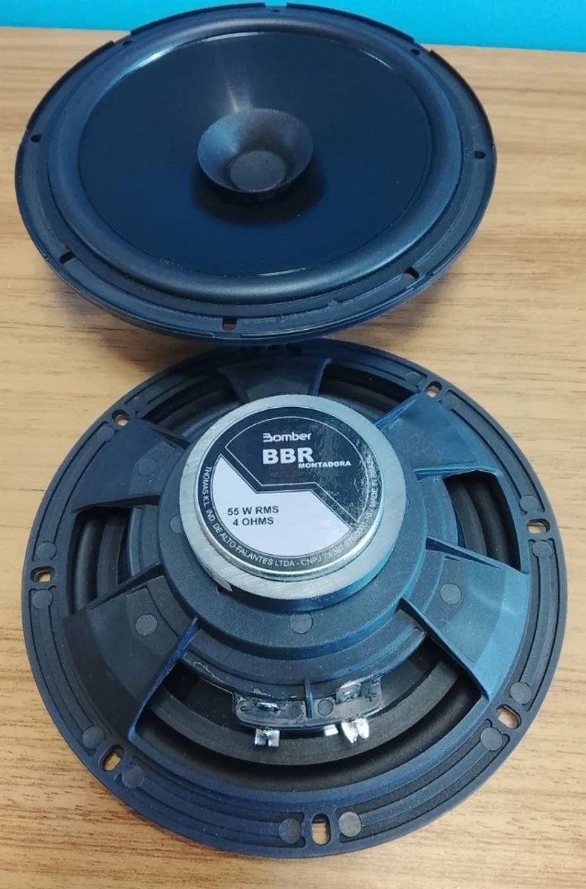 Par Auto Falantes Bomber 110 W RMS