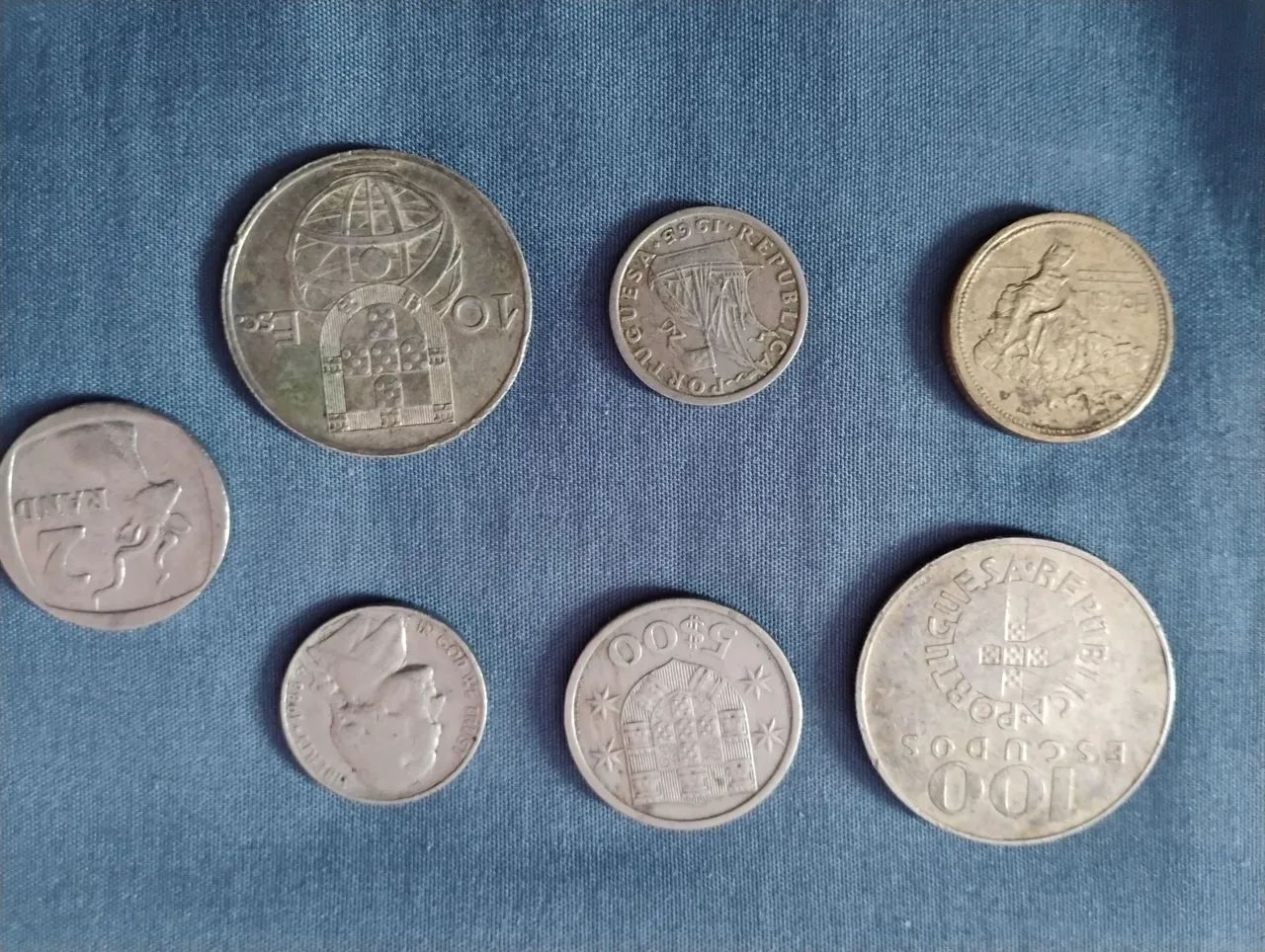 Moedas antigas de prata  - Foto 2
