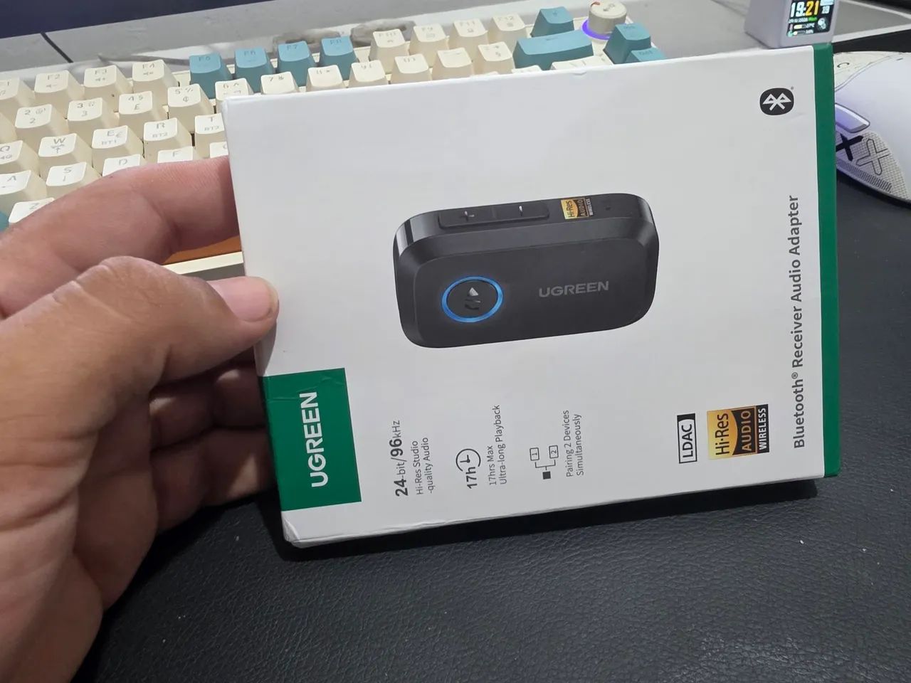 Adaptador Bluetooth para som automotivo ou doméstico  - Foto 2