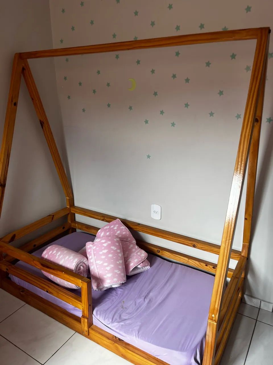 Cama infantil + colchão incluso  - Foto 2