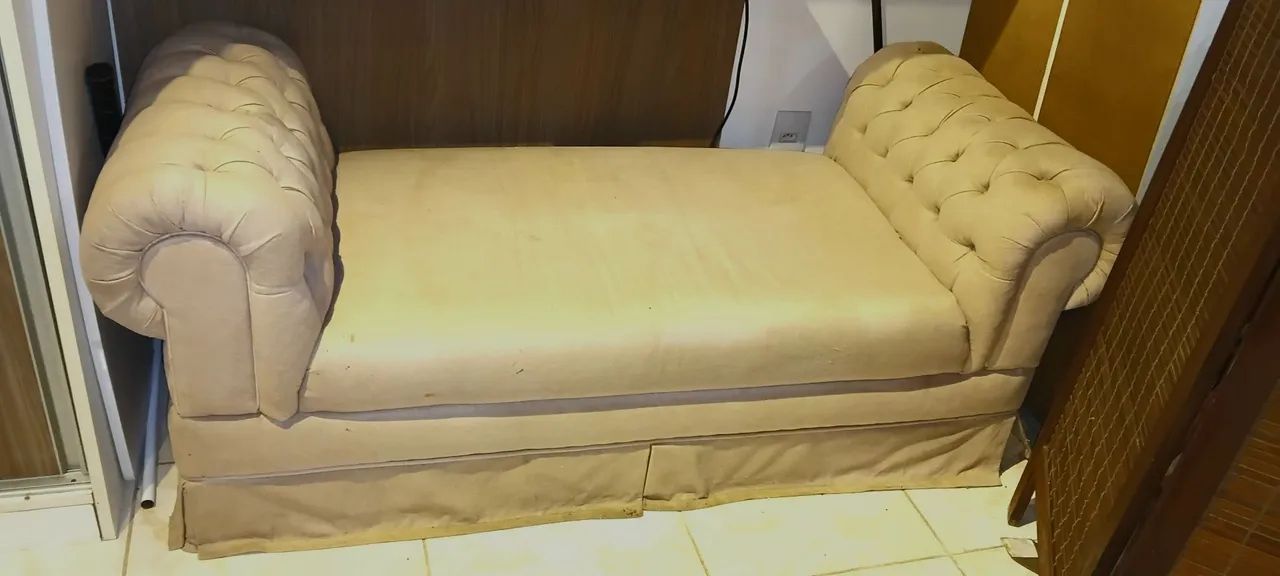 Divã em Suede