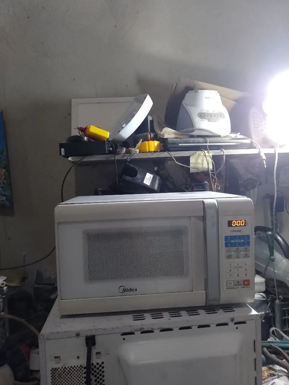 Microondas mideia 20lts ótimo 