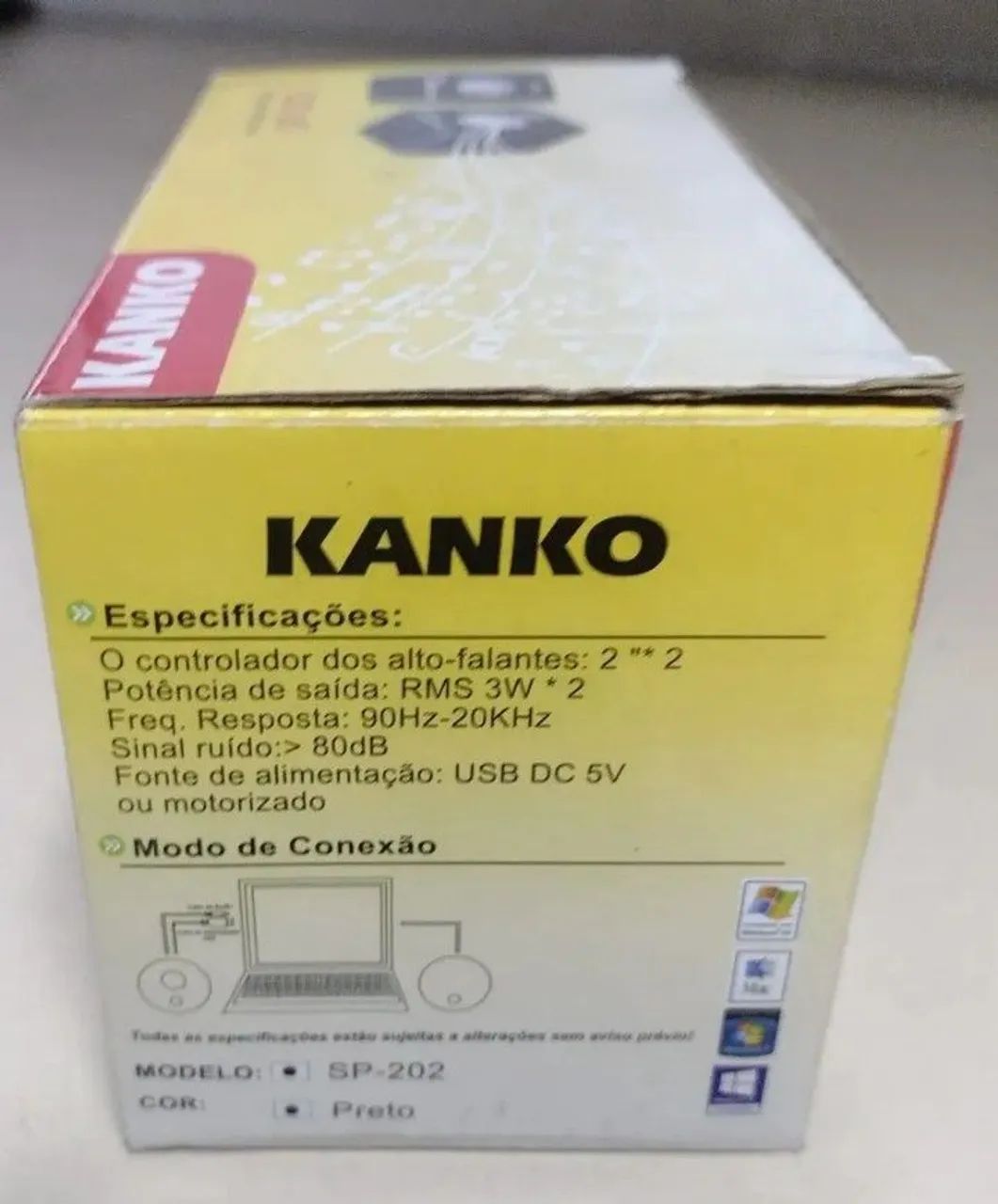 Mini Caixas de Som Kanko SP202 - Foto 2