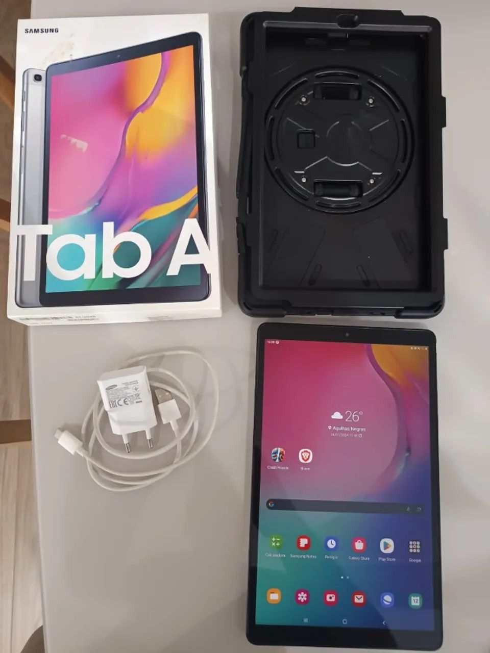 Tablet Samsung - SM T510 - Tab A - Wifi - 10.1 - Silver (Usado)