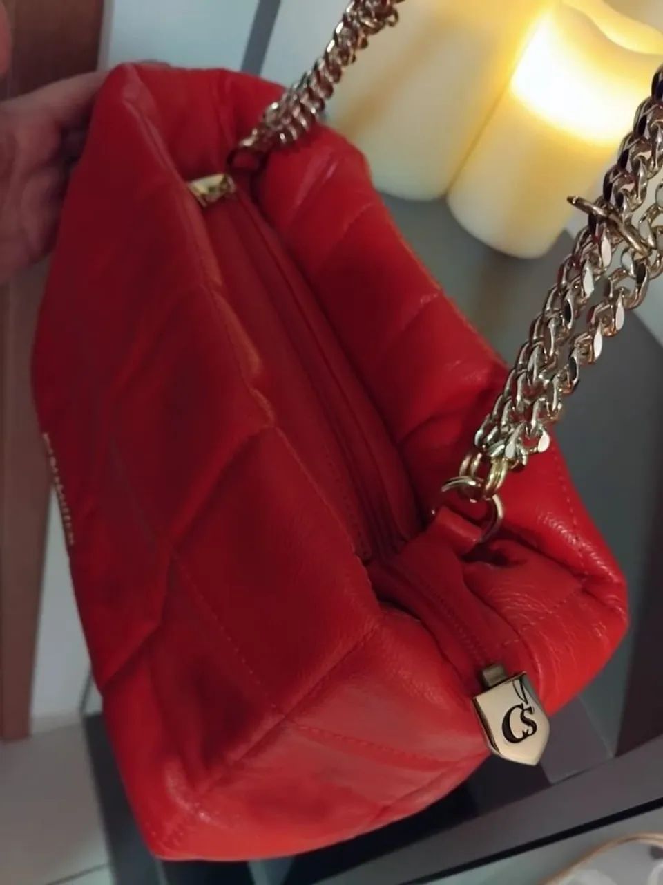 Bolsa couro - Foto 2