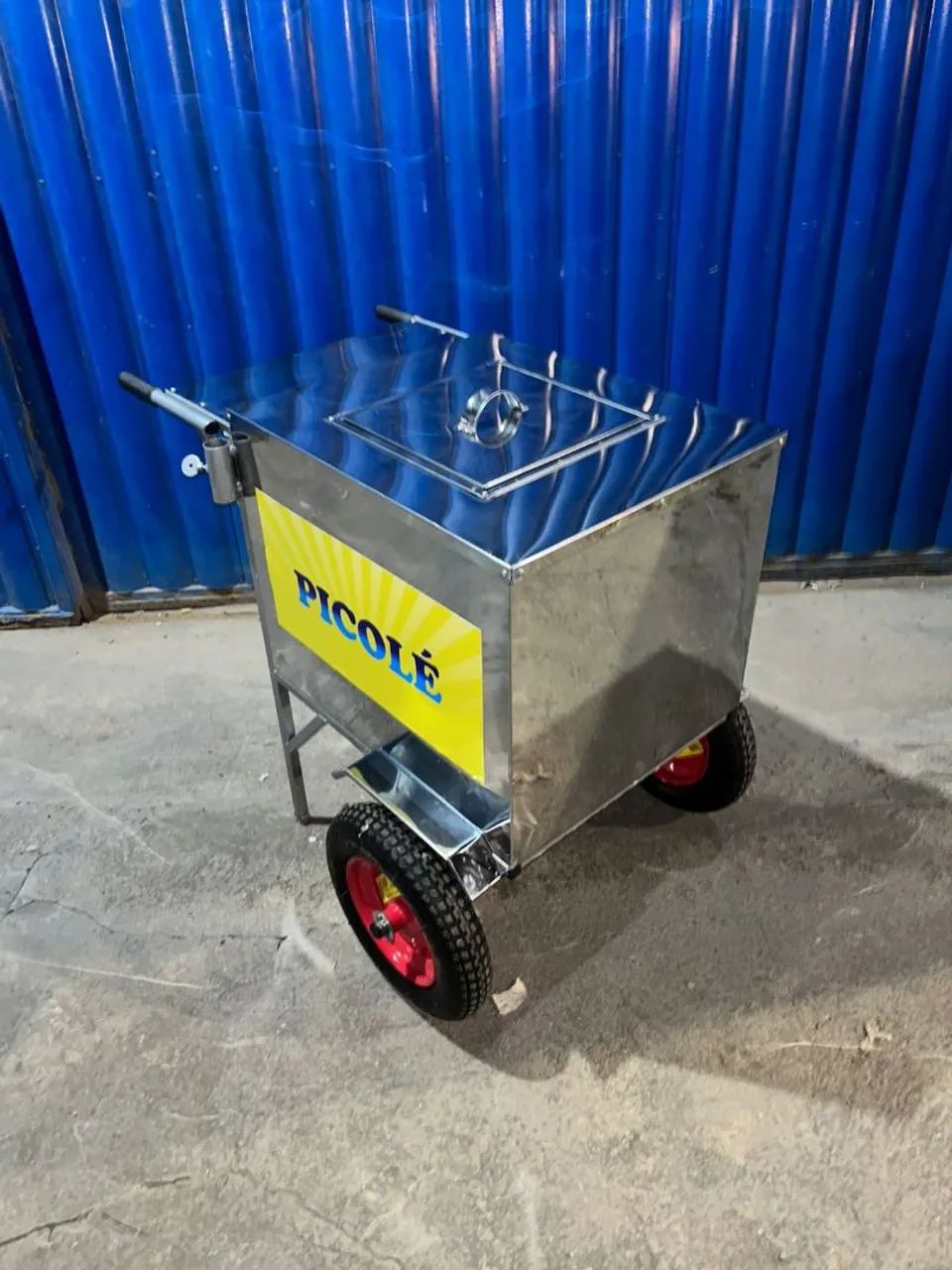 Carrinhos de lanches inox diversos modelos para vários segmentos em até 10x sem juros  - Foto 2