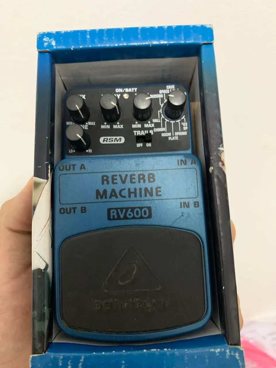 Pedal reverb 