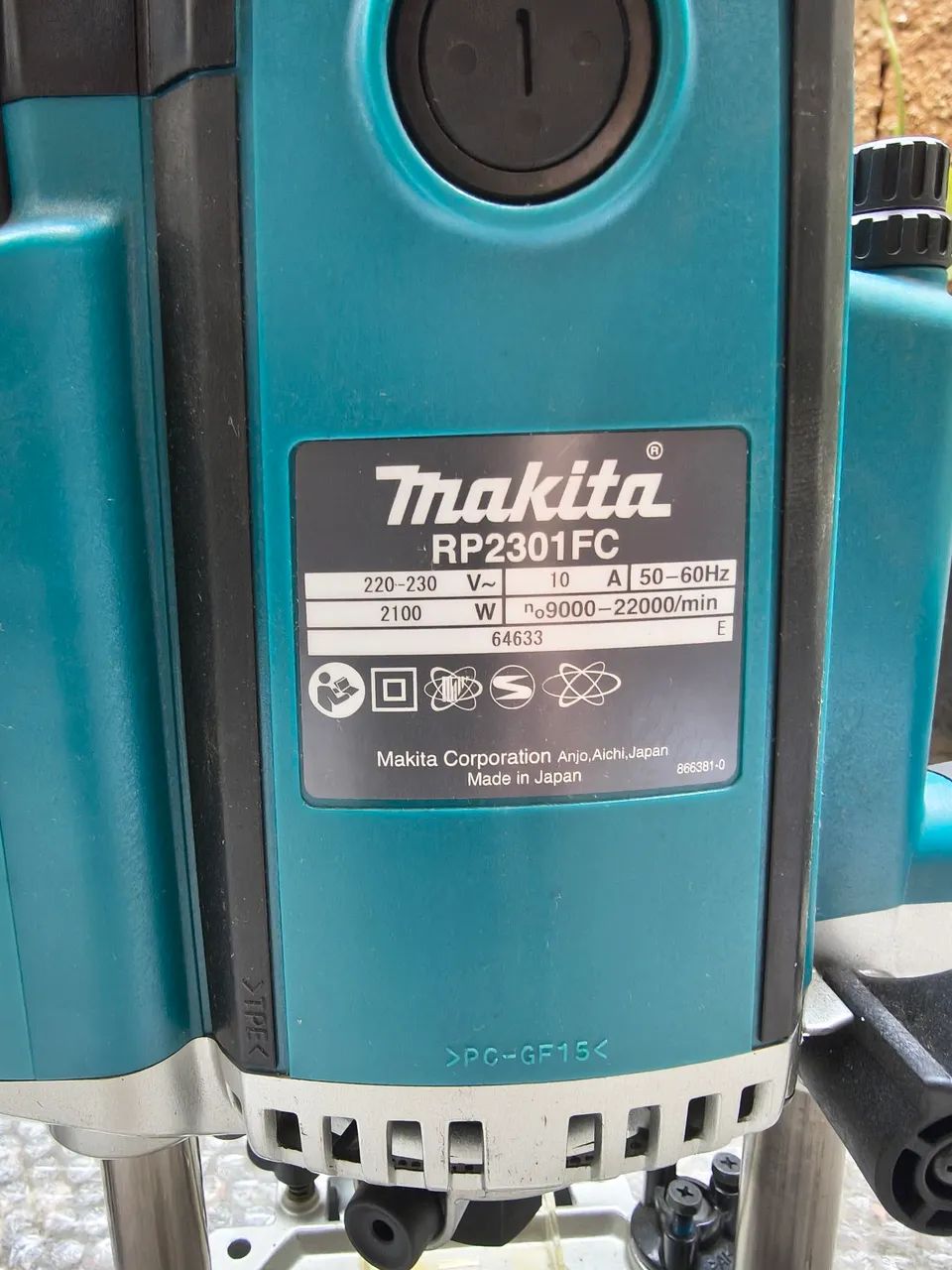 Tupia de Coluna Makita RP2301FC - Foto 2