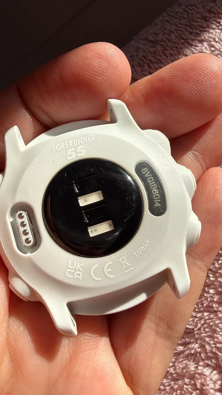 Garmin forerunner 55 - Branco- pouco usado  - Foto 5