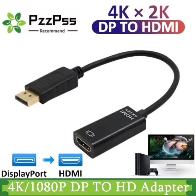 Adaptador Conversor Displayport Para Hdmi 4k - Foto 5