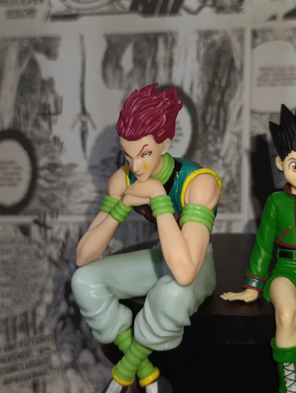 OPORTUNIDADE | Figures Gon Freecss e Hisoka Hunter x Hunter Colecionavel - Foto 2