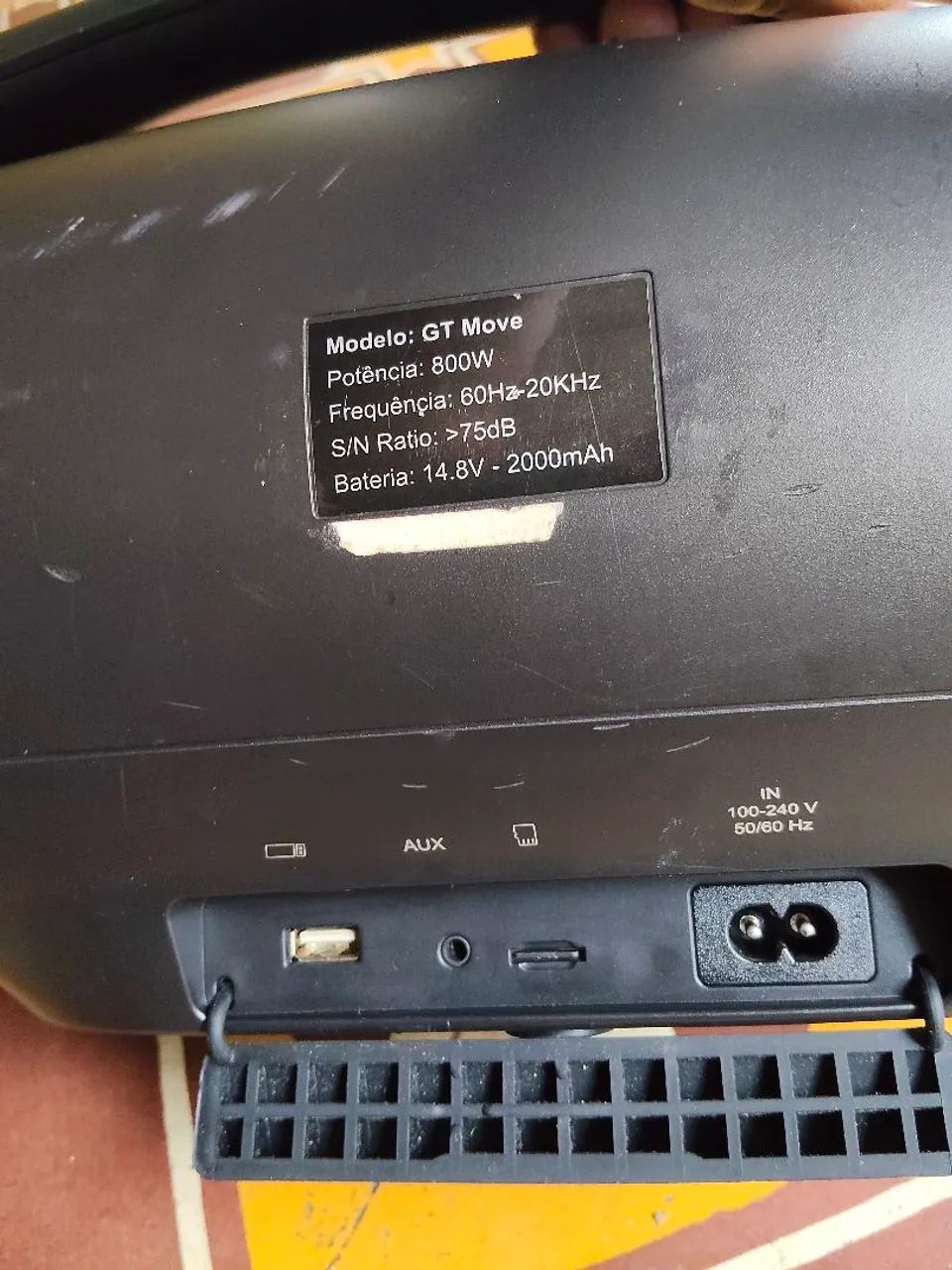 Caixa de som GT move 800w - Foto 3