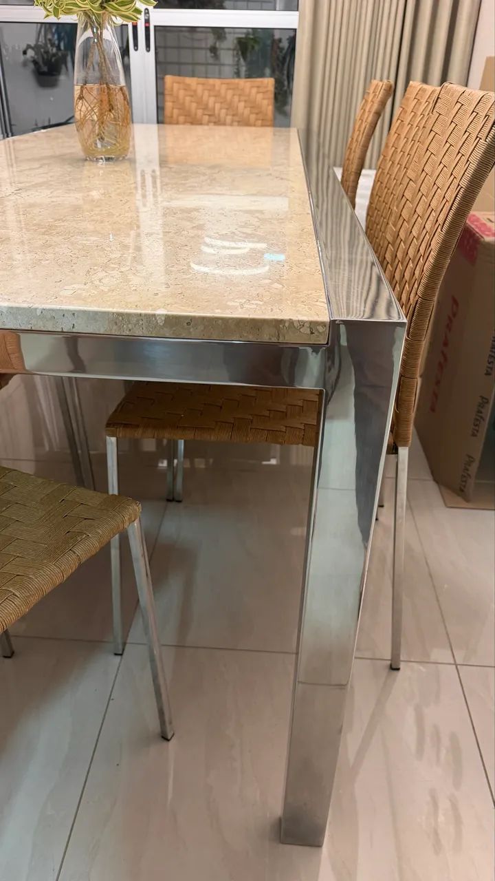 MESA JANTAR com 8 cadeiras - Foto 2