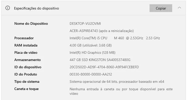 Notebook 14' Acer Aspire 4743 - Foto 5