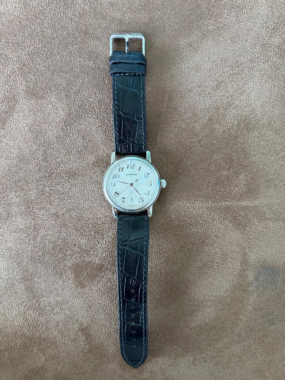 RELÓGIO MONTBLANC MEISTERSTÜCK ORIGINAL SWISS MADE #7072 - Foto 3