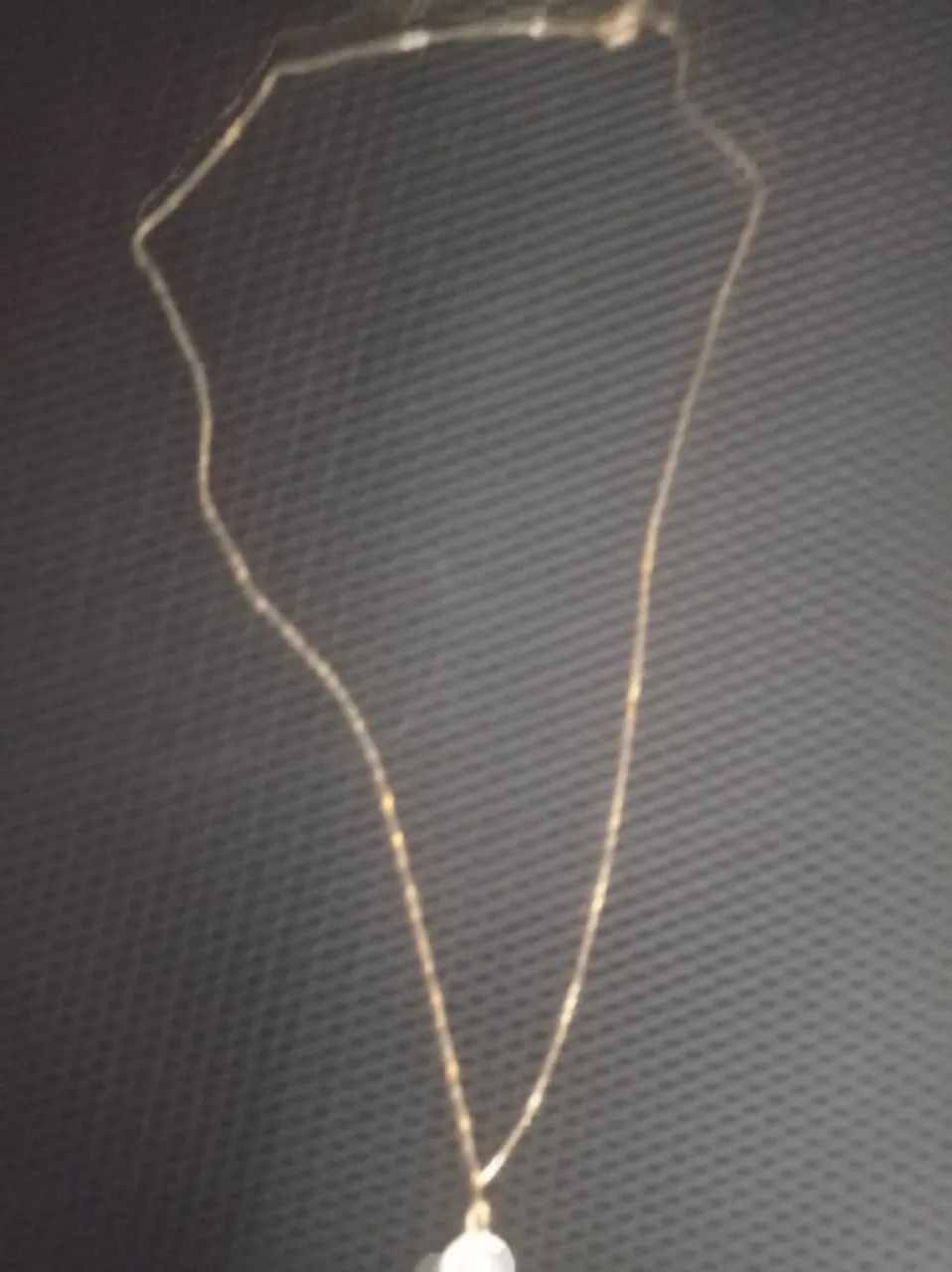 Corrente de ouro com pingente  - Foto 2