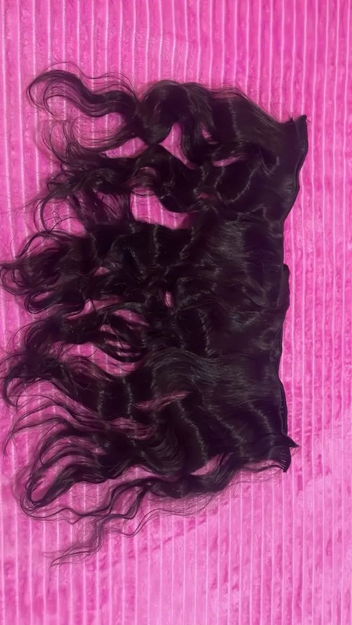Cabelo Confeccionado ,aceito propostas 100 gramas pronto pra aplicar