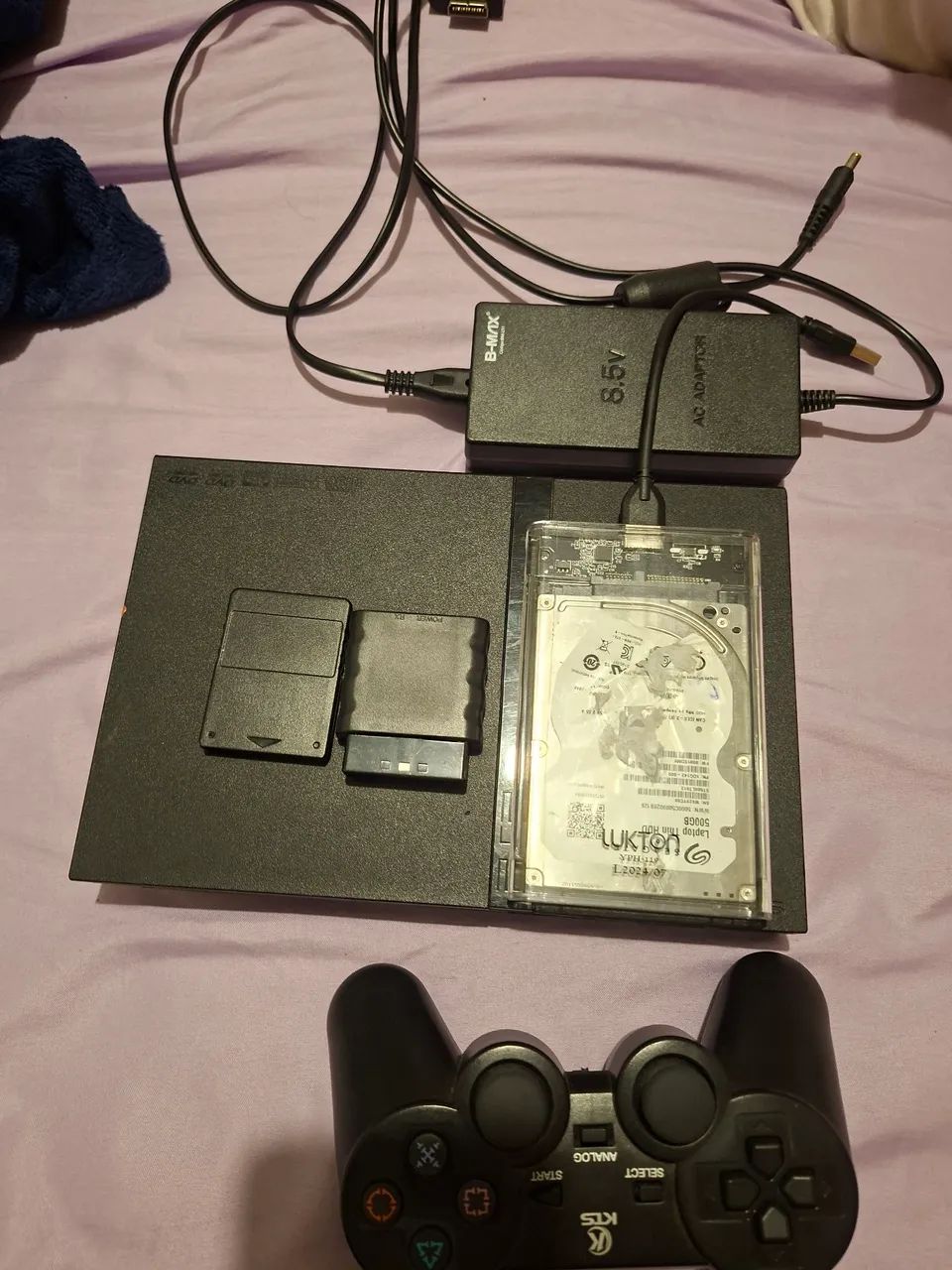 Playstation 2 com HD de jogos 