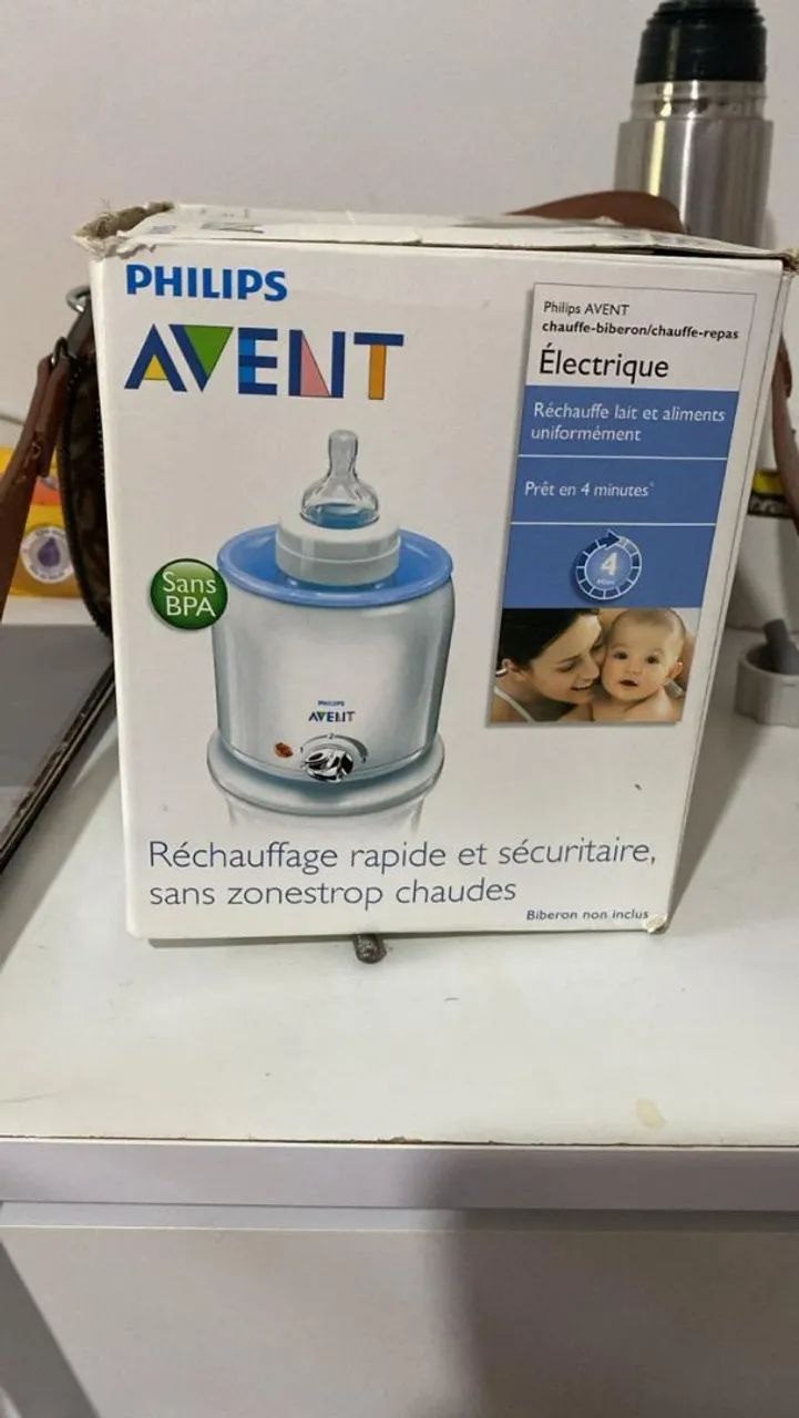 Aquecedor de mamadeira Avent 