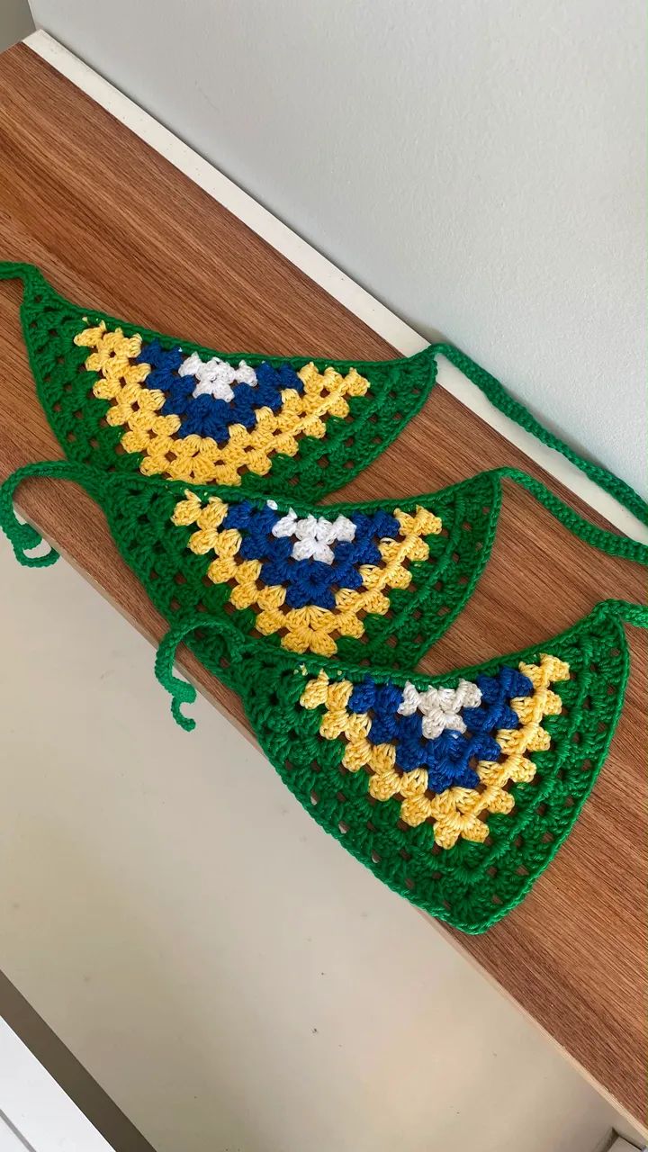Bandana Pet Crochê  - Foto 2