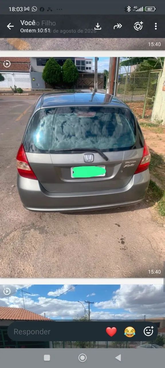 Honda Fit Fit LX 1.4/ 1.4 Flex 8V/16V 5p Mec. 2004