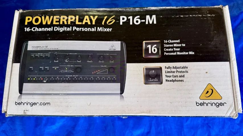 Powerplay 16 Behringer Monitor Pessoal Digital P16-M - Aparelhos