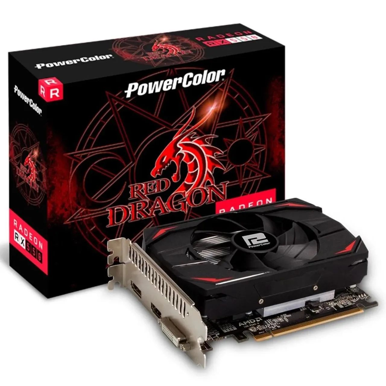 PLACA DE VÍDEO: AMD Radeon RX 550 (4GB GDDR5)