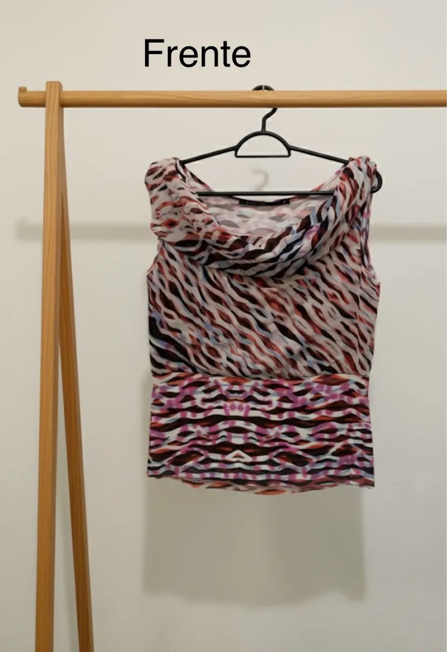 Blusa Cantão, tamanho M, usada 1 vez - Foto 3