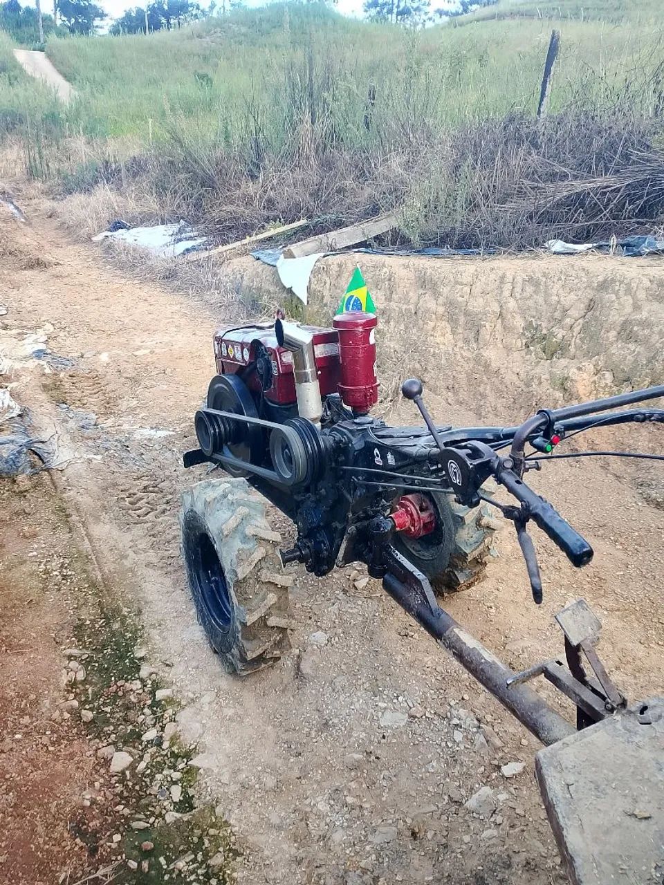 Tobata kr90+carreta+plantadeira