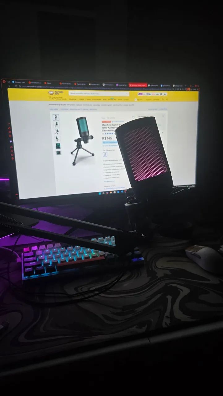 Fifine A2 RGB Microphone