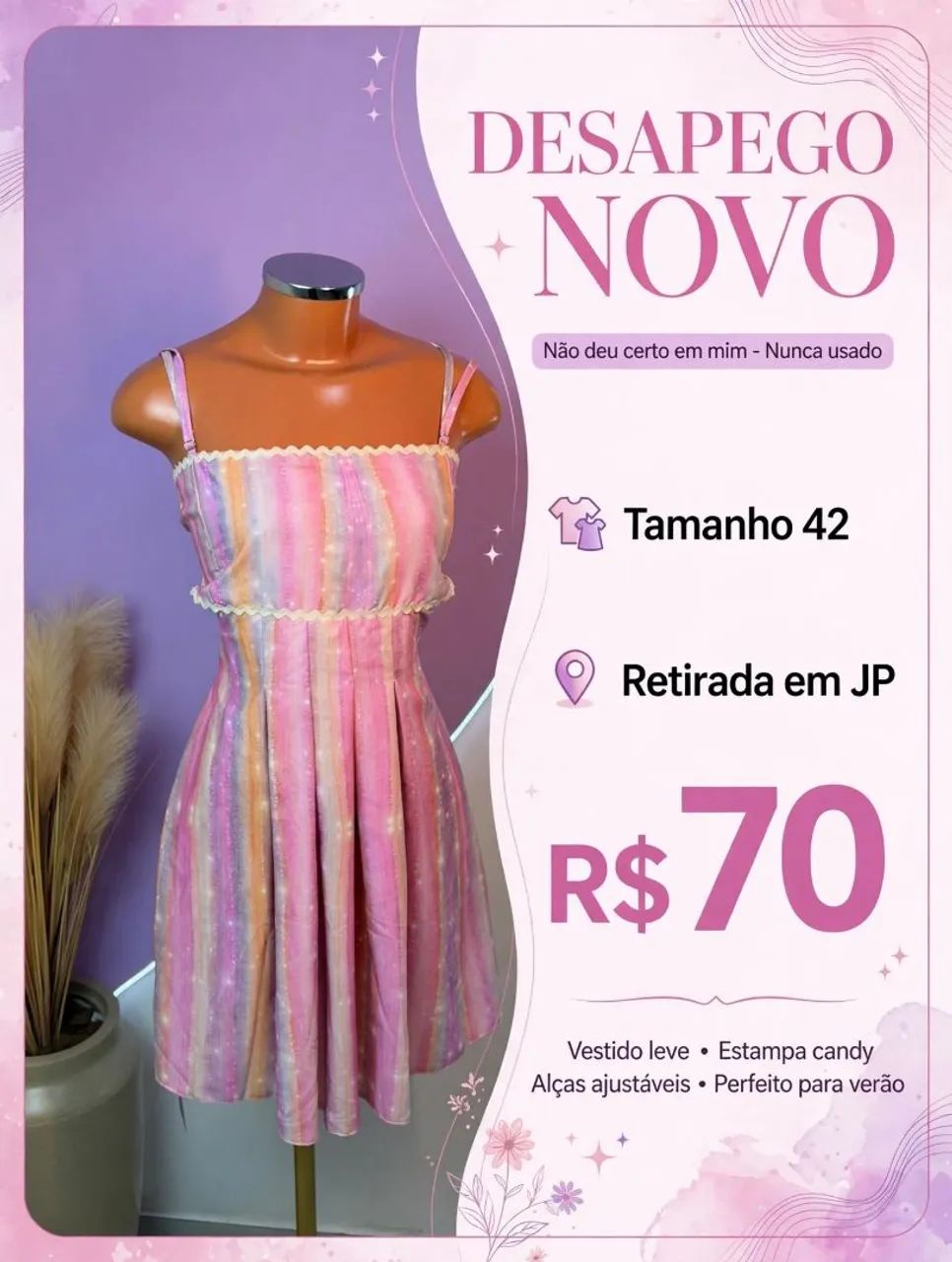 Desapego novo 50$