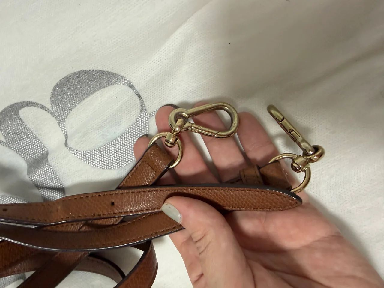 Bolsa coach marrom  - Foto 3