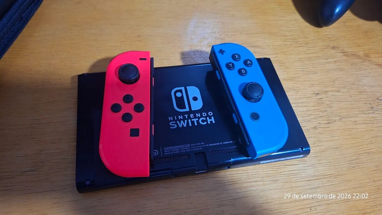 NINTENDO SWITCH EM ÓTIMO ESTADO - Foto 4
