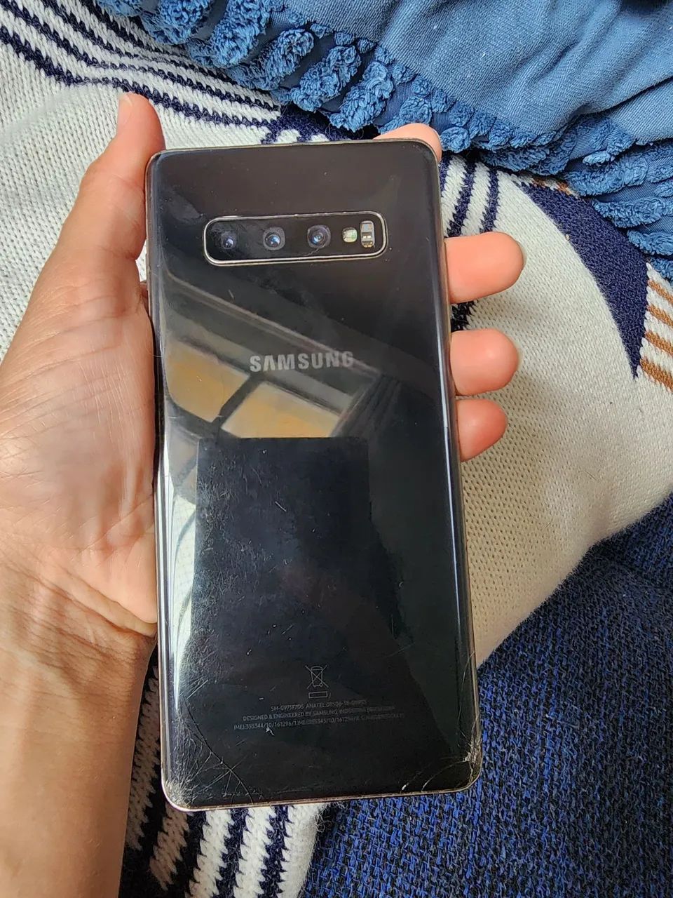 Samsung Galaxy S10+ 128GB Dual SIM - Funcionando perfeitamente - Foto 4