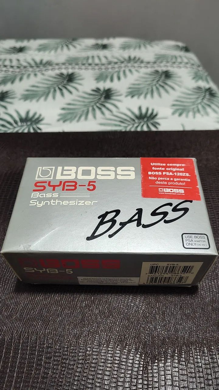 Pedal Boss SYB 5 Sintetizador Baixo zero - Instrumentos musicais