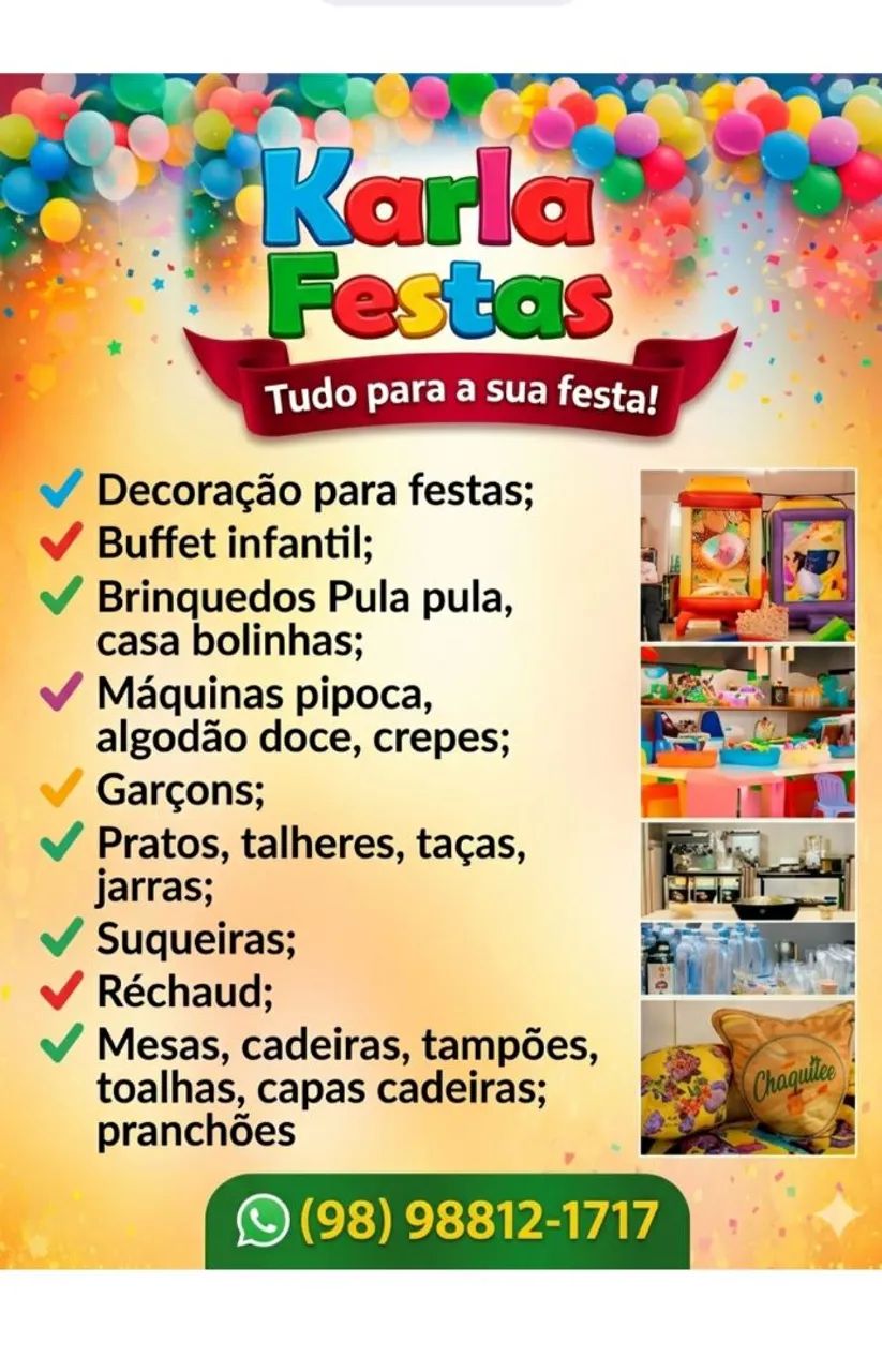 Sua Festa Completa em um só lugar