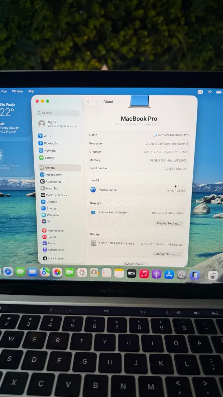 MACBOOK PRO 2020 16GB RAM 512GB SSD / GARANTIA - Foto 2