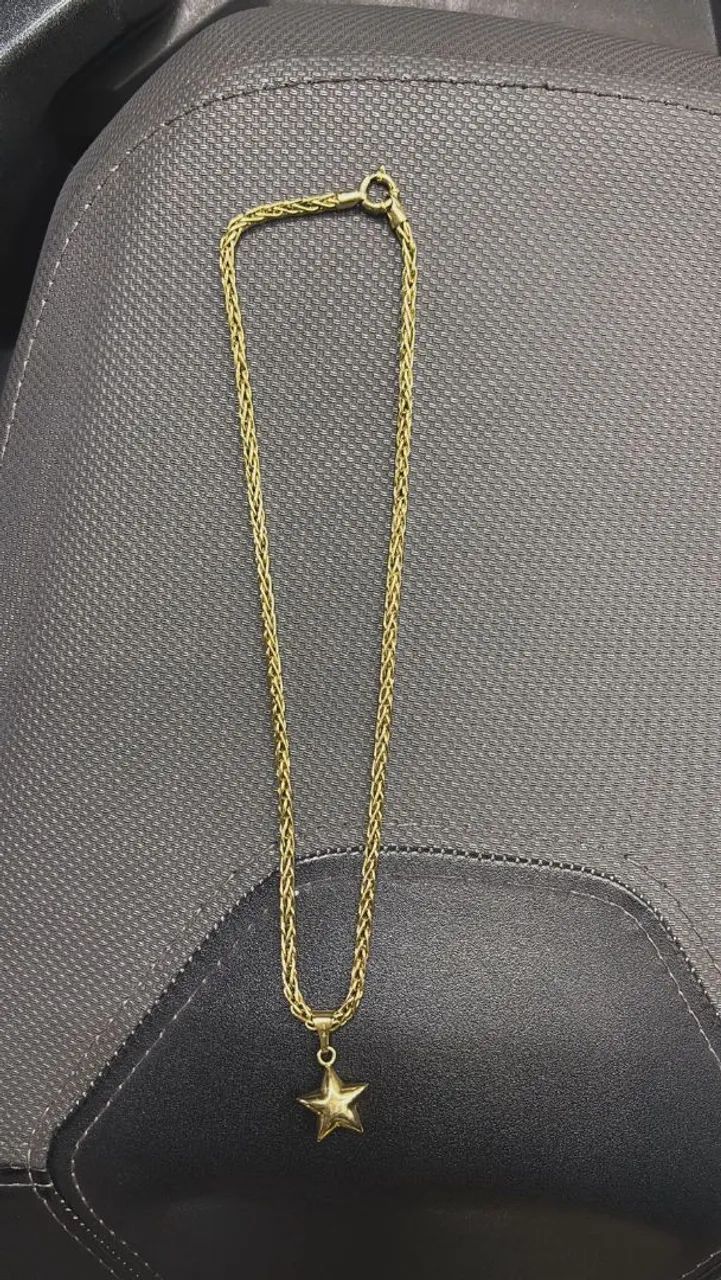 Cordão de ouro 18k 50 cm  12 gramas 