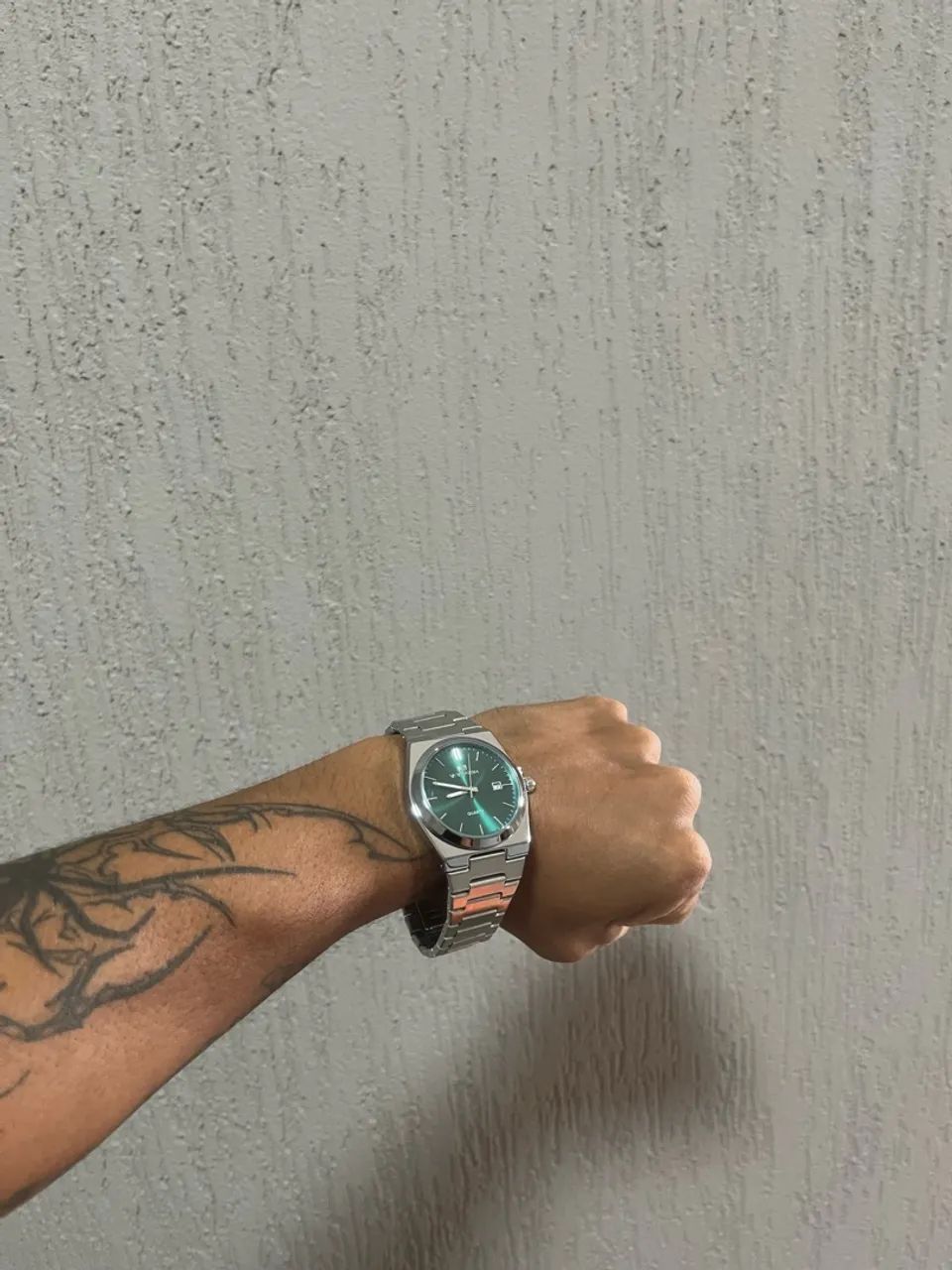 Relógio masculino prata 
