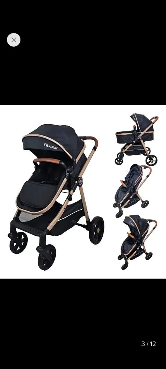Carrinho de bebê da Passear Baby Apolo 