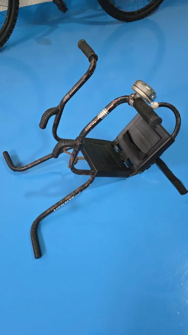 Cadeirinha infantil para bicicleta com cinto - Foto 2