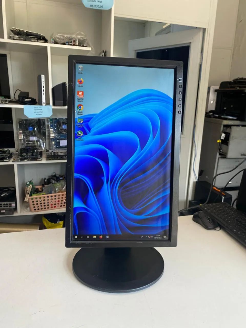 monitor  19 polegadas articulado led /vga/dvi perfeito com garantia e nf - Foto 2