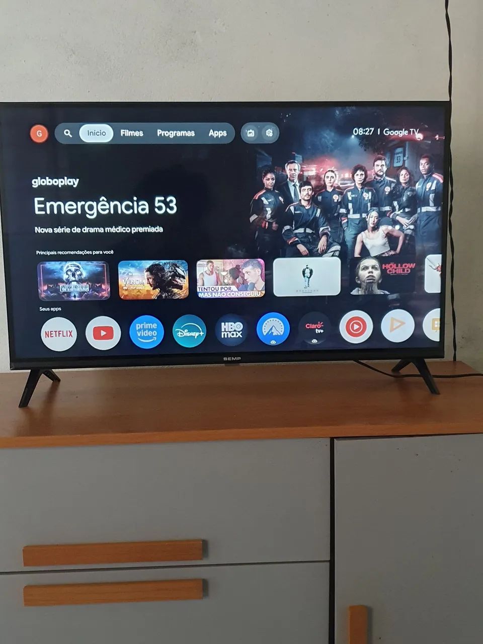 Smart Tv Semp 32 Polegadas Usada