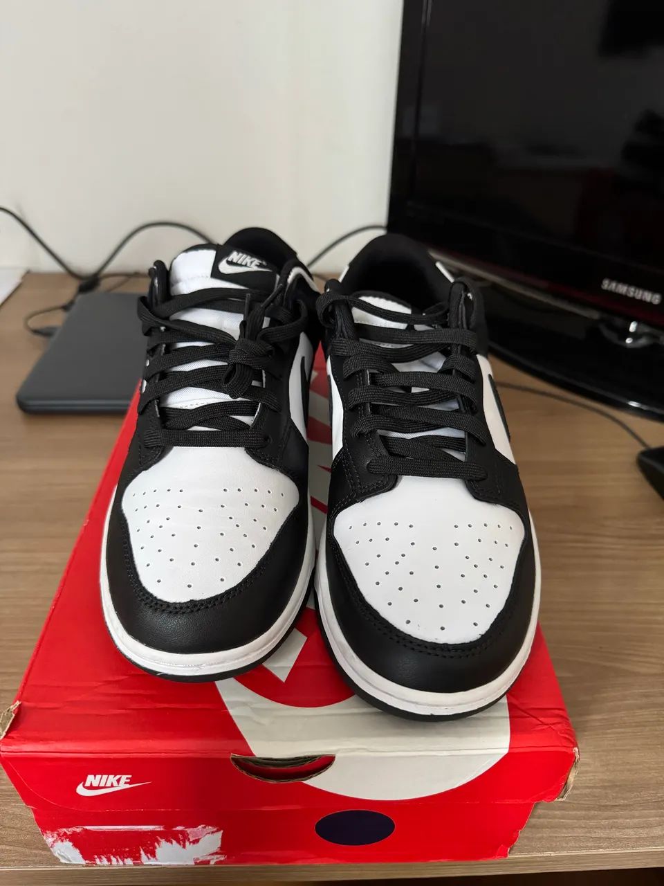 Nike Dunk preto e branco tamanho 43/44 - Foto 3