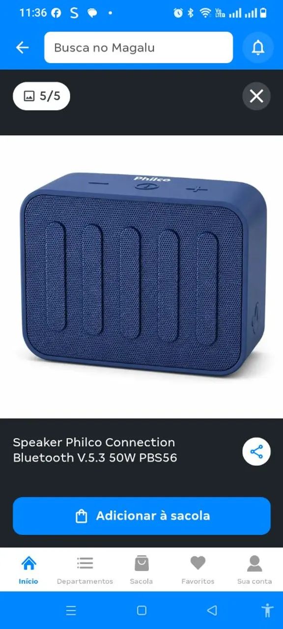 Vendo Caixinha de som via bluetooth Philco  - Foto 3