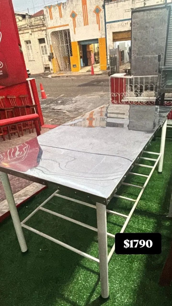 Mesa frigorífica usada 