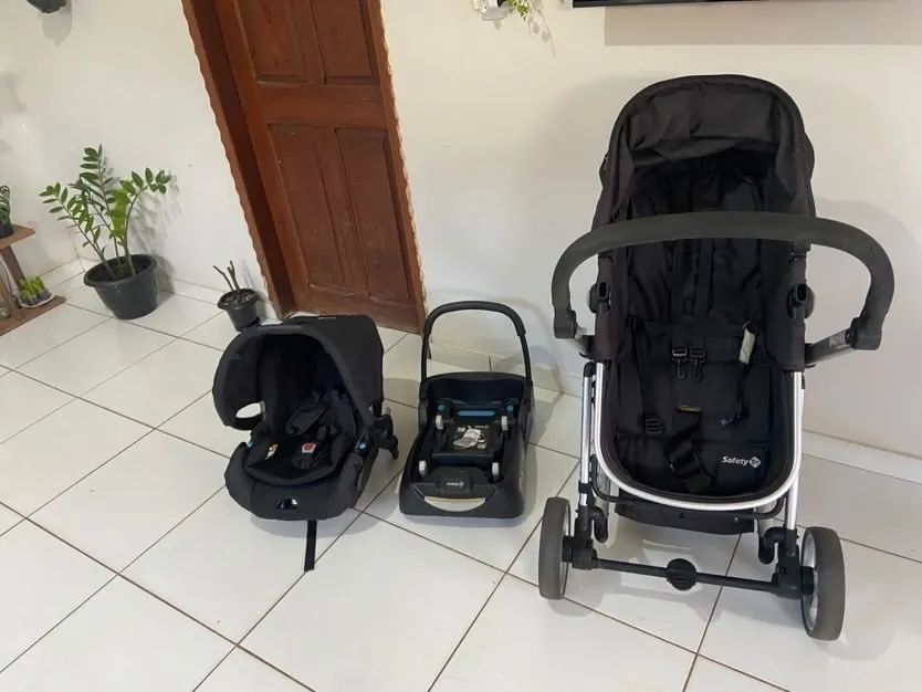 Carrinho de bebê+bebê conforto+base do bebê conforto 