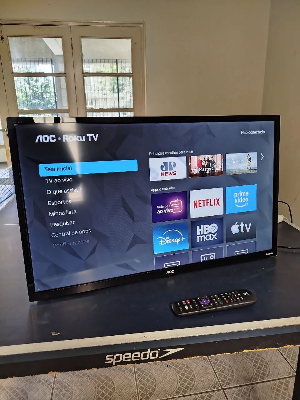 TV 32 AOC muito nova - Foto 4