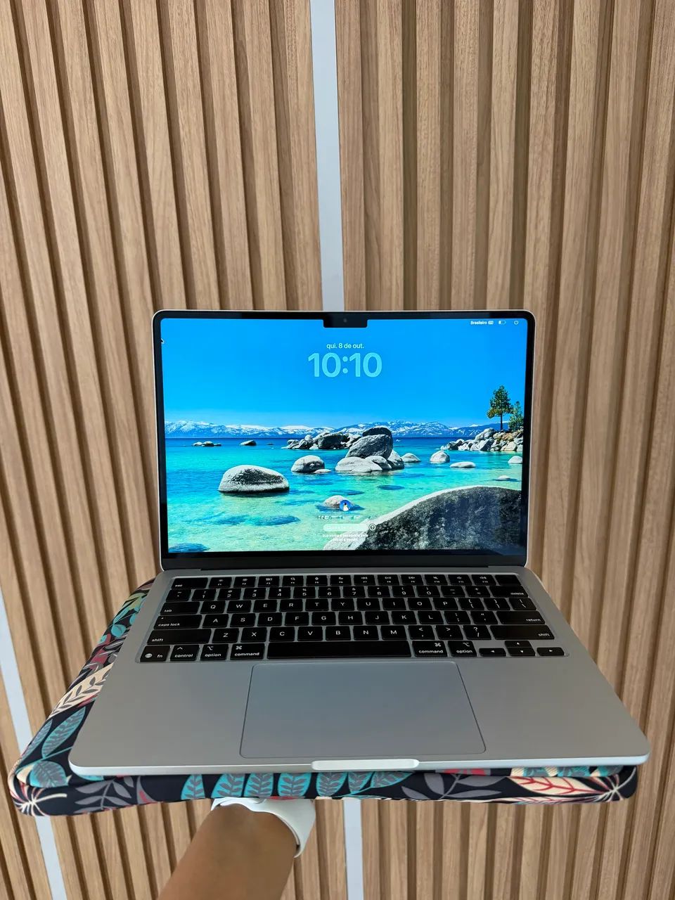 Macbook Air 13 m4 muito novo 256gb