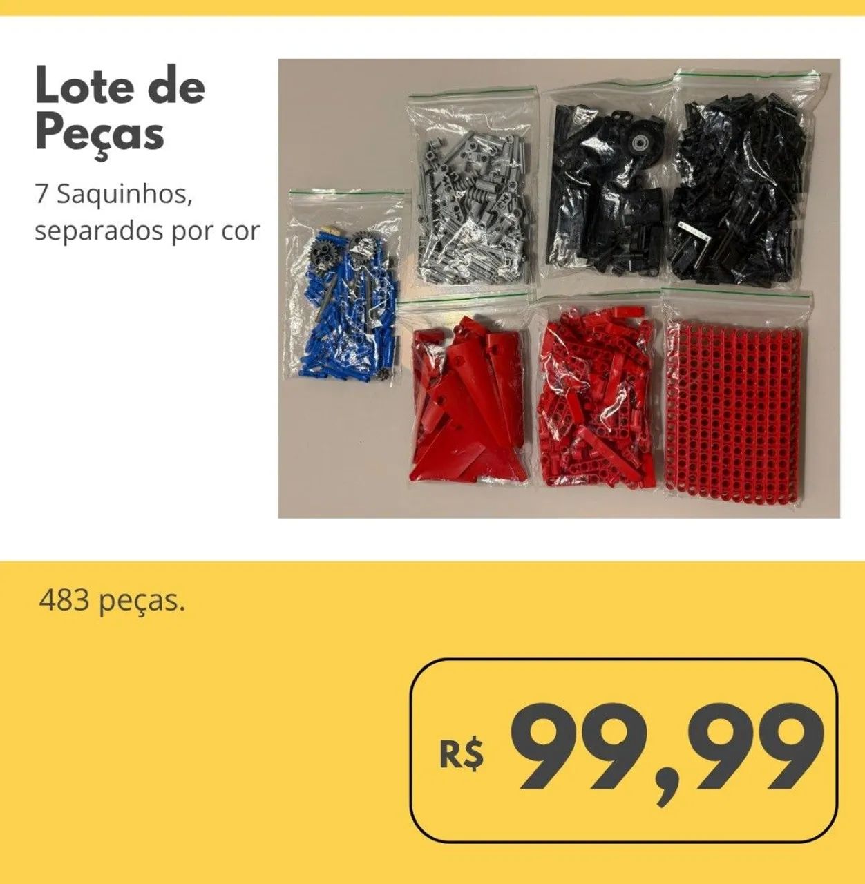 Lego HP e peças avulsas  - Foto 3